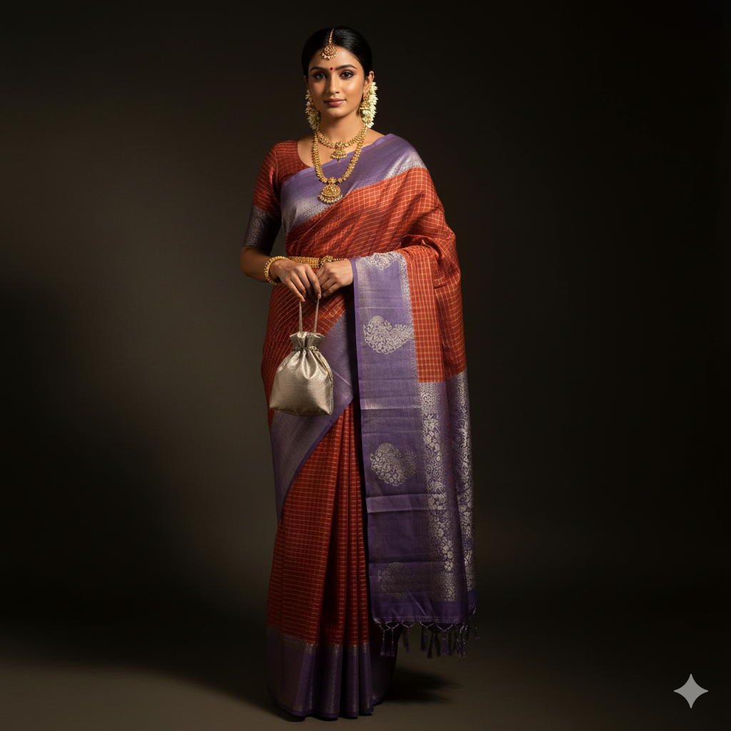 Organza Evening Saree